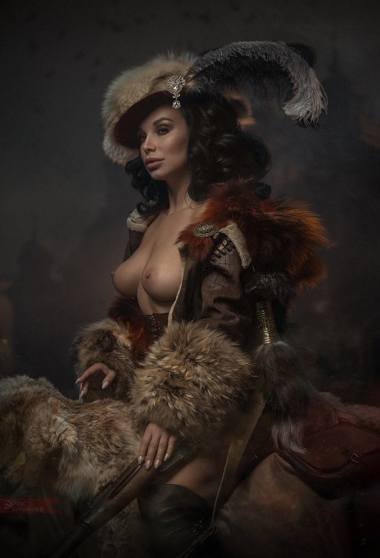 nu, nude, ню ВСАДНИЦА фото превью