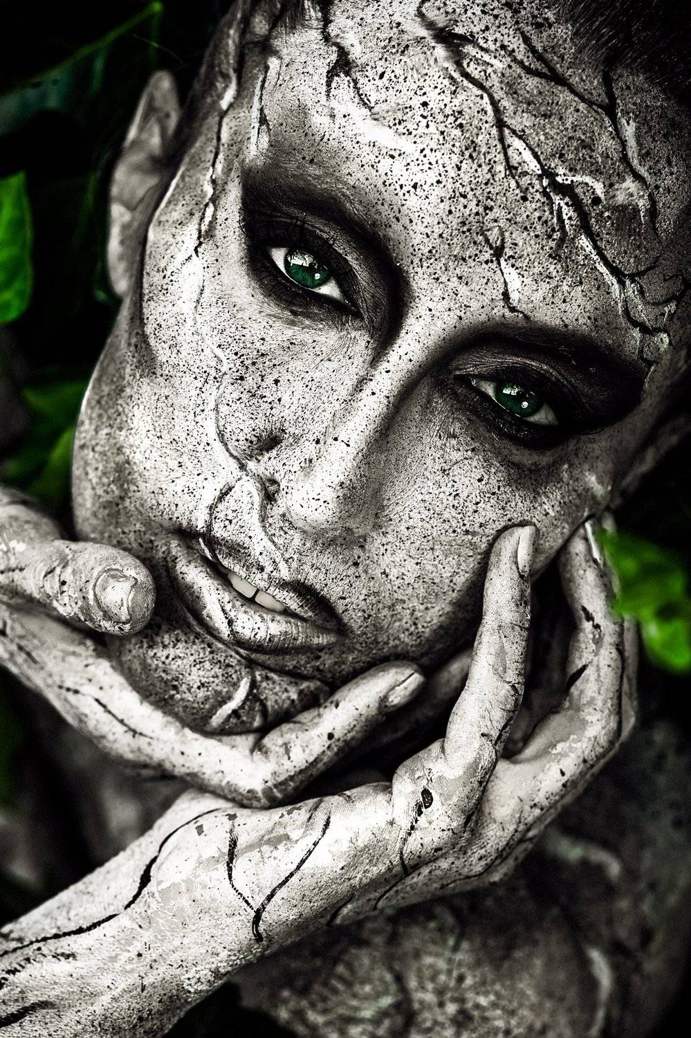 woman, beauty, portrait, art, face art, outdoors, Руслан Болгов (Axe)