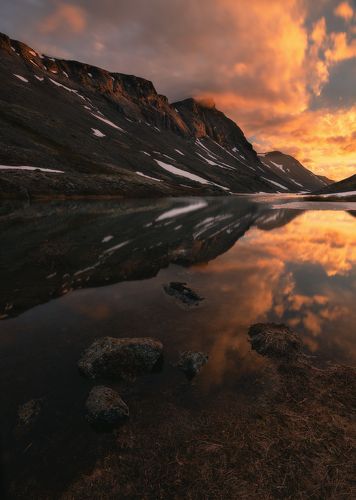 В отражении