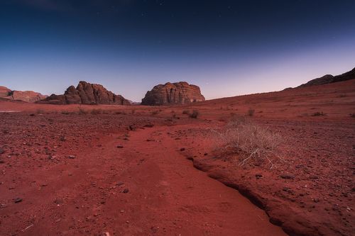 First step on Mars