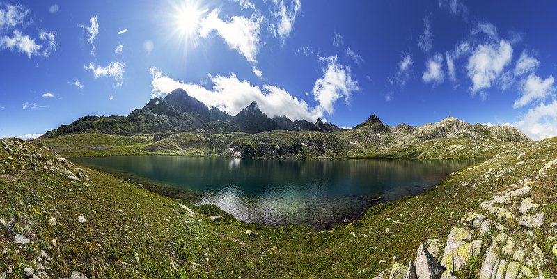 rocks,clouds,sky,,snow,mountains, silence фото превью