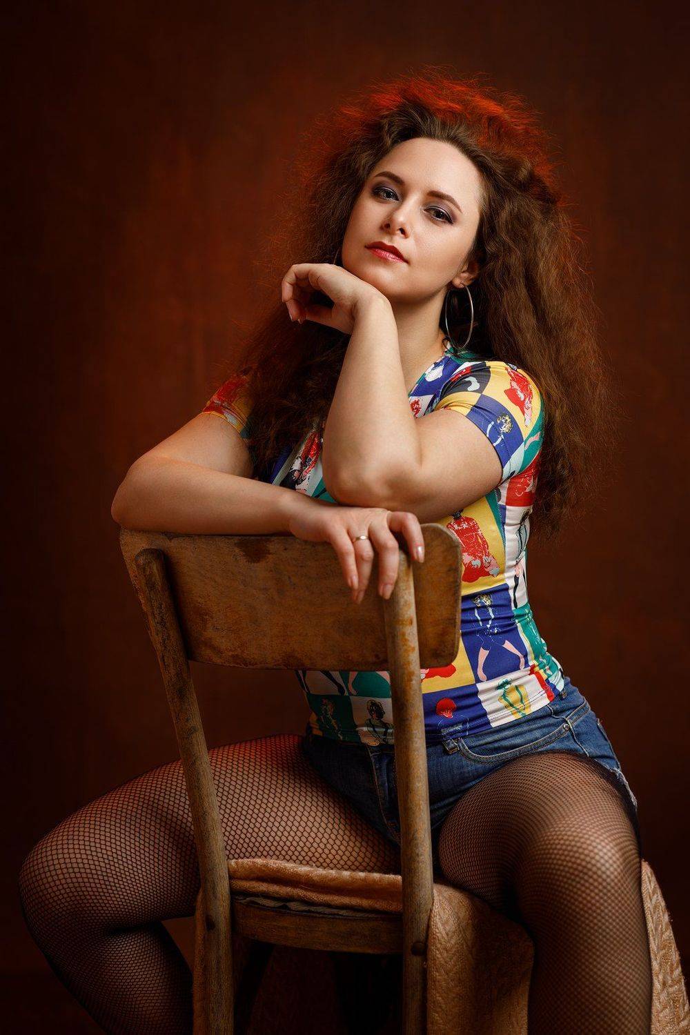 портрет, девушка, Сергеев Сергей