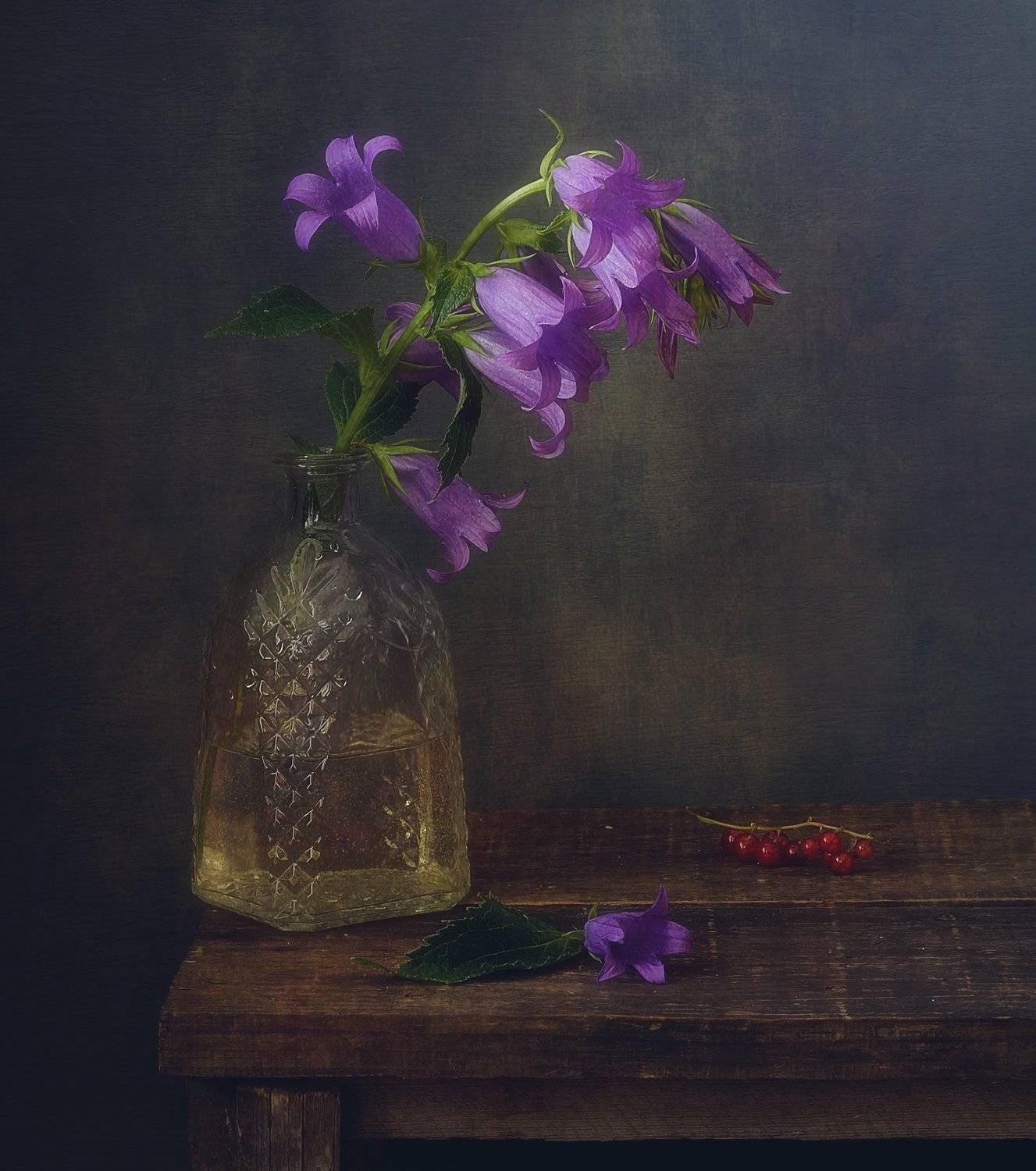 натюрморт,цветы,лето,колокольчик,  Наталия К