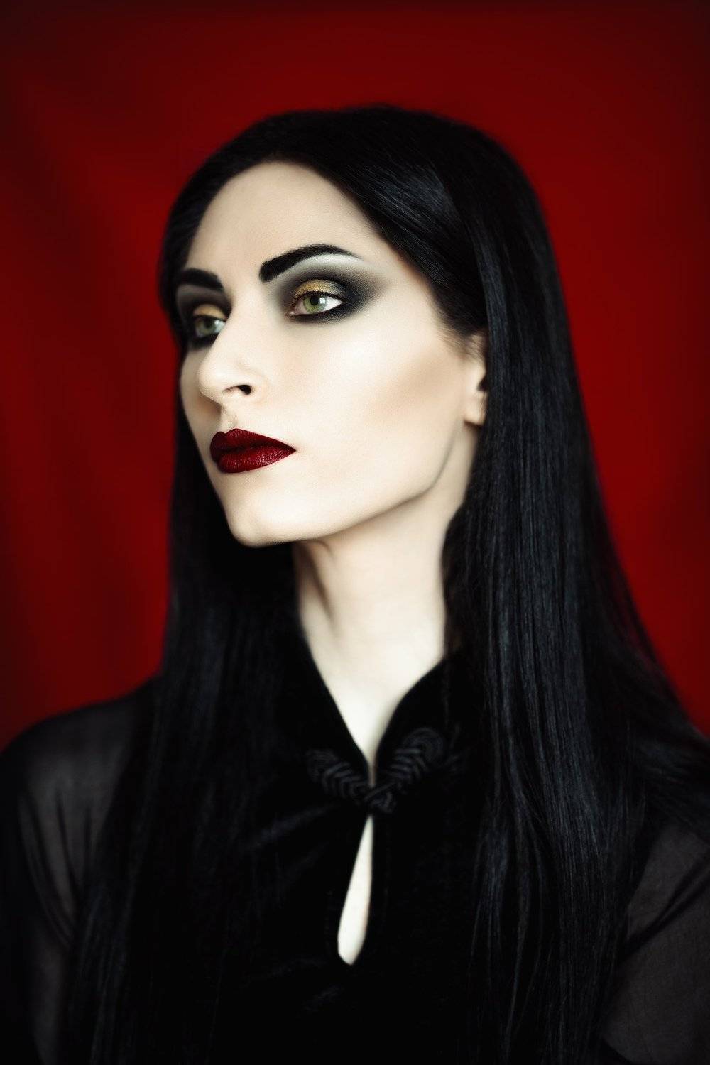 #selfportrait #red #black , Sabrina DAlonzo