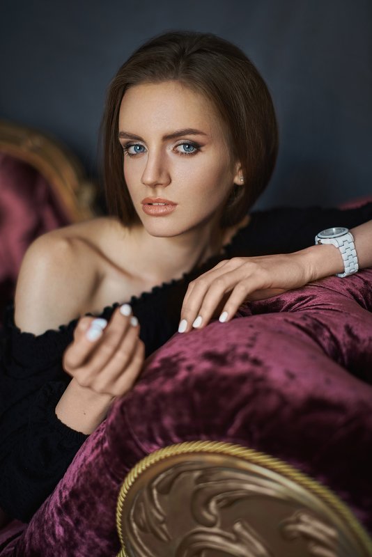 портрет, эмоции, взгляд, красивая, робко, нежно Катя фото превью