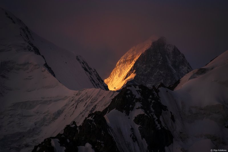 тянь-шань, горы, рассвет, хан-тенгри Хан-Тенгри фото превью