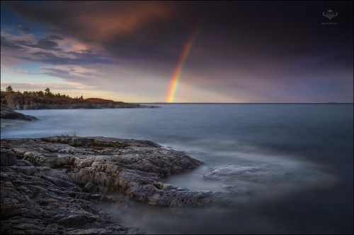 Радуга на Ладогой #2