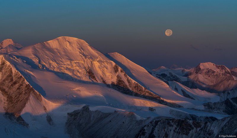 тянь-шань, горы, рассвет *** фото превью