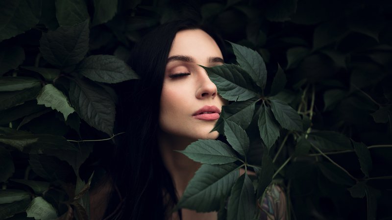 портрет, женский портрет, portrait, outdoor portrait Саша фото превью