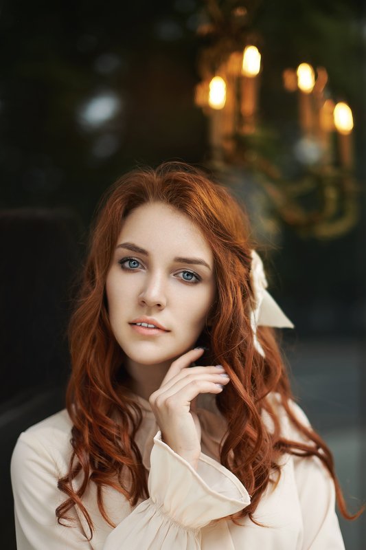 портрет, эмоции, взгляд, ретро, красивая, нежно, чувственно Мария фото превью
