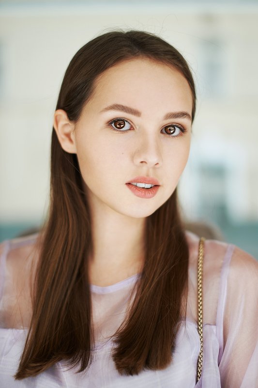 портрет, эмоции, взгляд, красивая, робко, нежно Юля фото превью