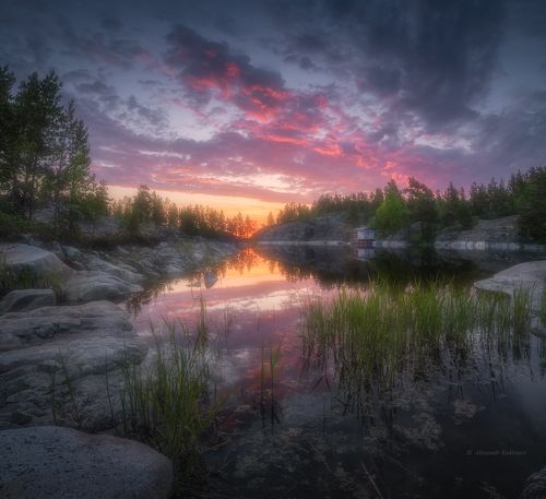 Июньская Ладога...