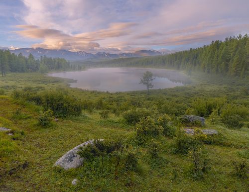Озеро Кидейлю. Алтай.