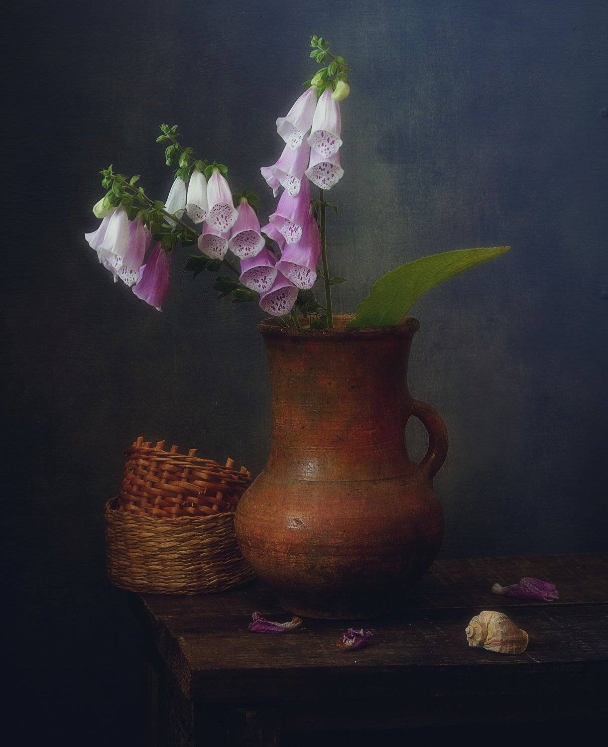 натюрморт,цветы,наперстянка,лето, Наталия К