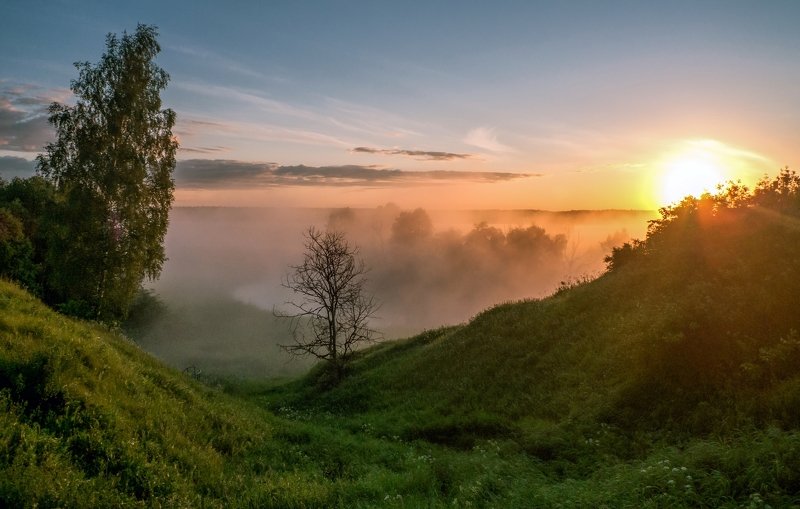 Туман фото превью