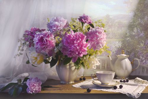 Вечер июня закатом нашептывал...