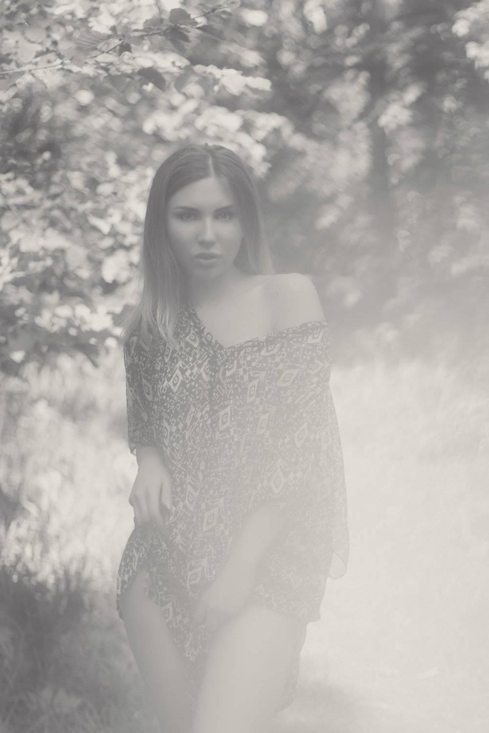 girl portrait bw, Сергей Саврасов