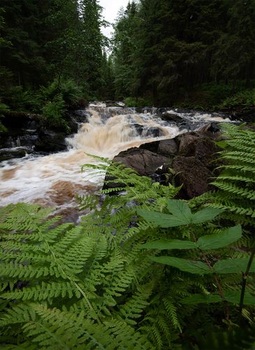 Долина водопадов, Карелия
