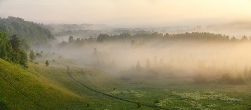 Утро в долине фото превью