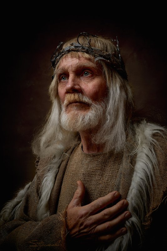 портрет, модель, арт, art ,model, popular Старец фото превью