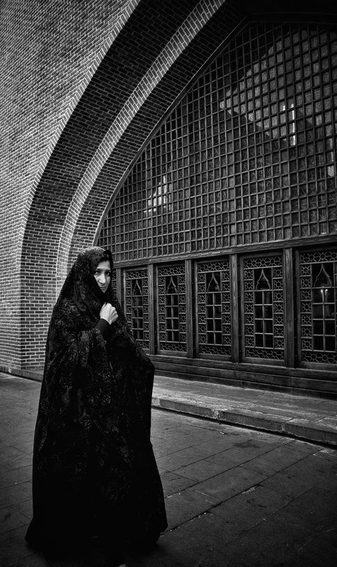 Blackandwhite, Street  Iranian Women фото превью
