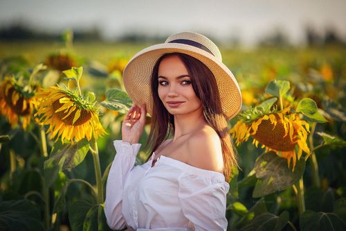 Каролина и подсолнухи