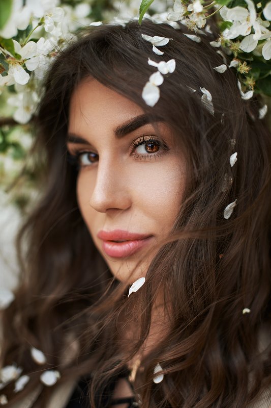 портрет, эмоции, взгляд, красивая, робко, нежно Виктория фото превью