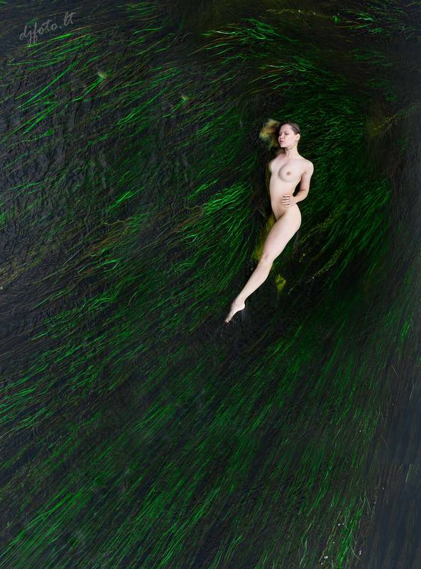 djfoto, water, nude, Vilnius,  Midsummer sadness фото превью