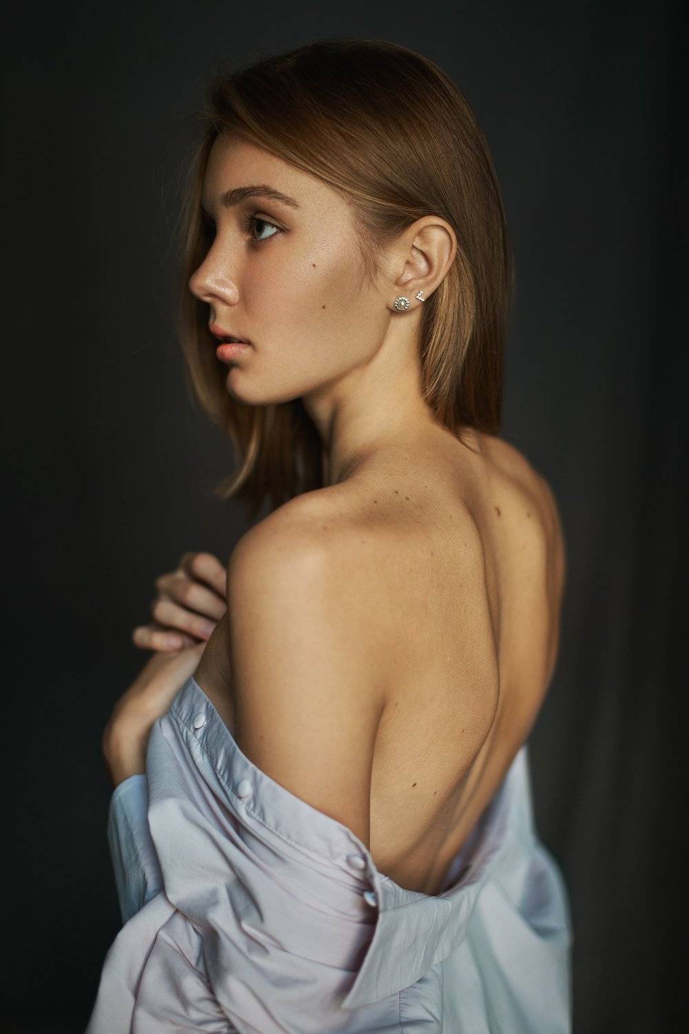 портрет, эмоции, взгляд, красивая, робко, нежно, Alex