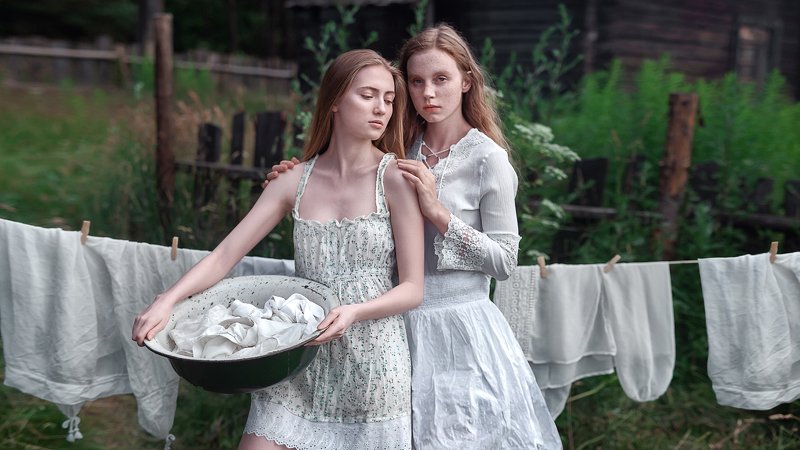 girls, nature, body, canon, wash, light, woman, portrait Washing фото превью