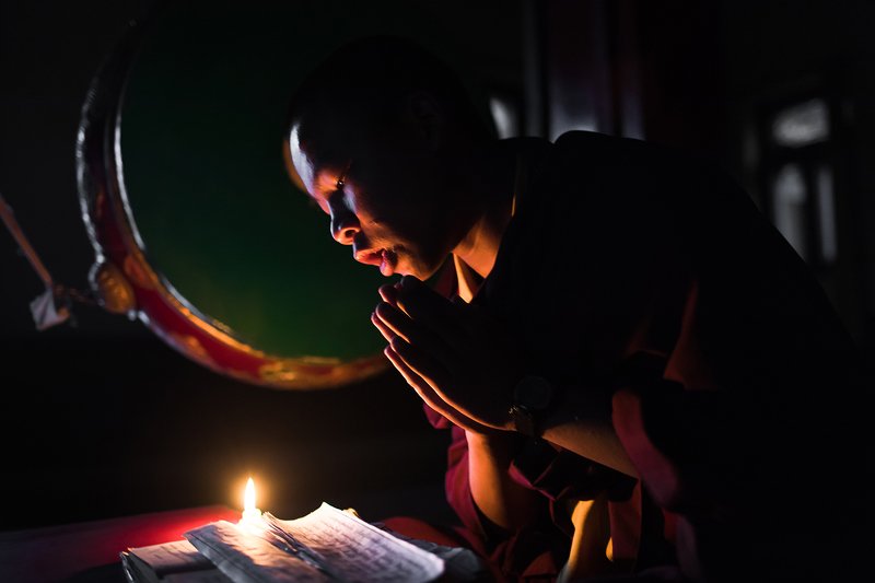 Пуджа. Буддийский монастырь на севере Индии фото превью