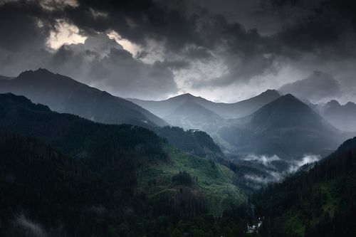 Storm in the Mountains