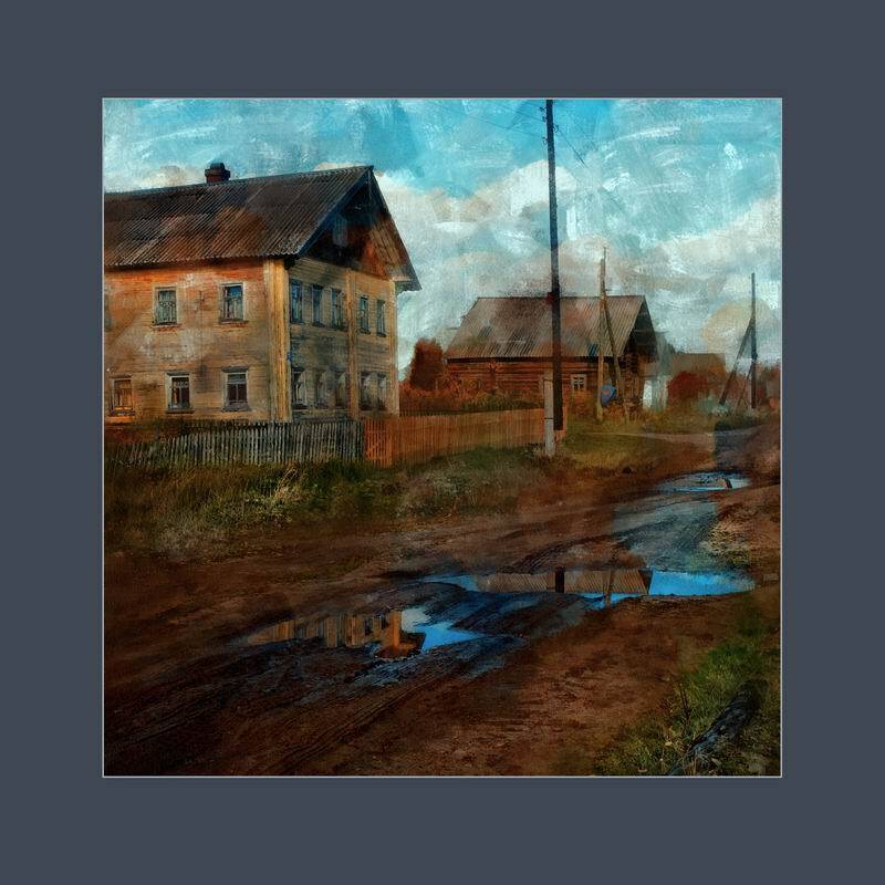 город, деревня, звоз, осень, музыка, николай дмитрук