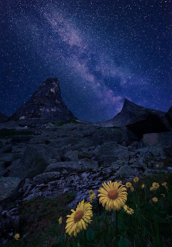 ергаки, ergaki ~ Ночь у Параболы ~ фото превью
