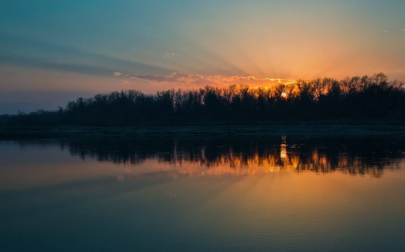 закат, лаба, линии, Николай Мысливцев