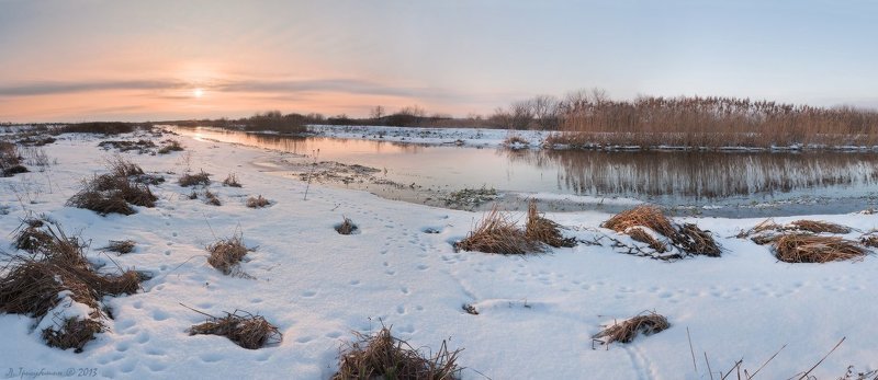 Зимний вечер на Икве фото превью