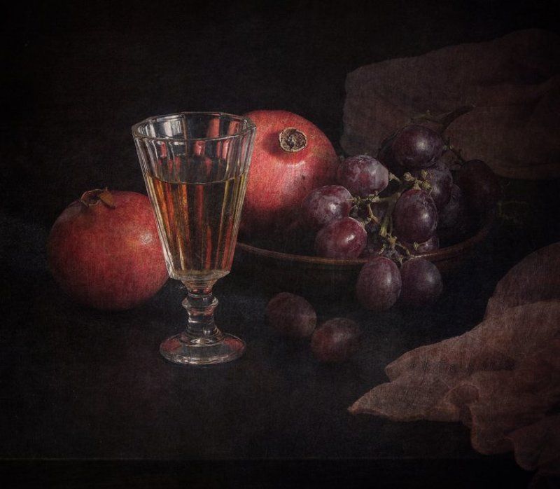 Виноград и гранаты... фото превью