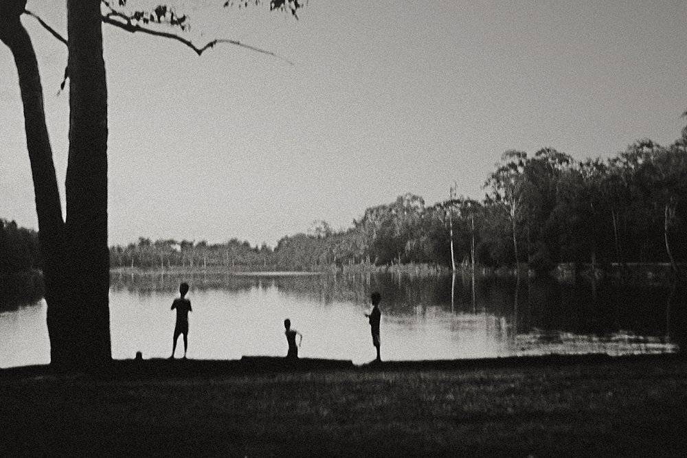 Black&white, Cambodia, Children, Lake, Елизавета Маяковская