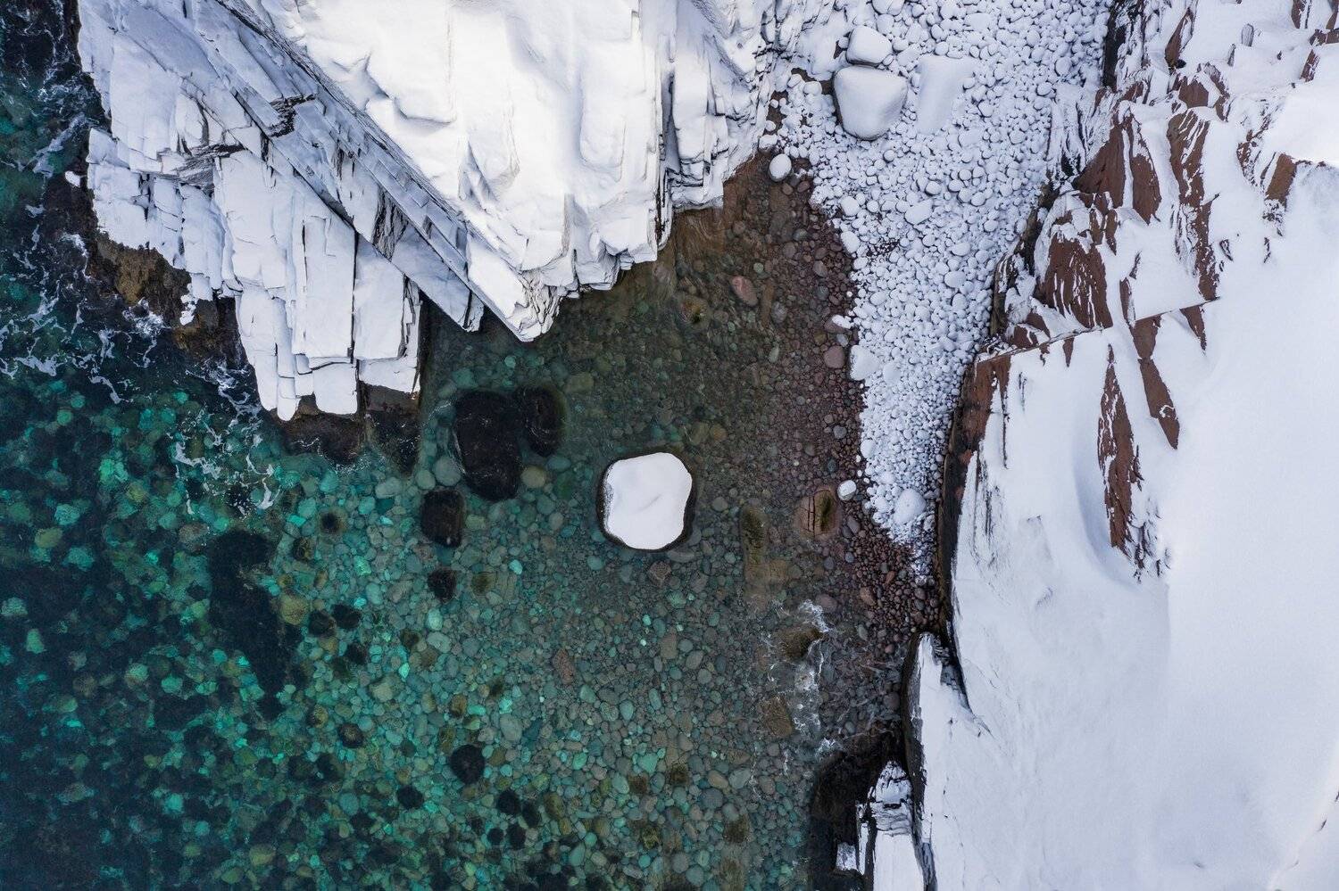 russian; mountains; murmansk region; russian federation; snowy; panorama; panoramic; ship graveyard; coast; scenic; background; blue; ocean; outdoor; sky; natural; view; beauty; beach; frozen; landscape; travel; murmansk; rock; kola peninsula; arctic circ, Dmitry Leonov
