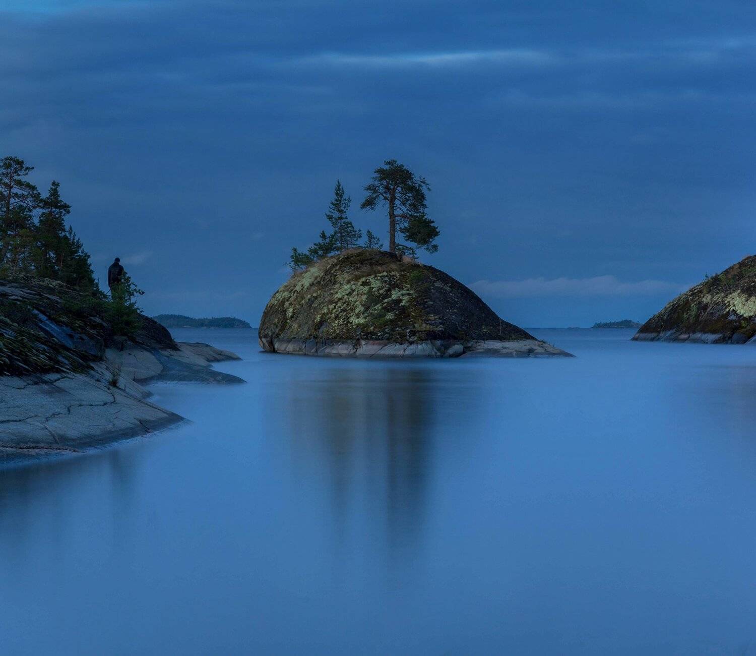 ладога, лето, шхеры, рассвет ,карелия, белая ночь, остров, Павел Ващенков