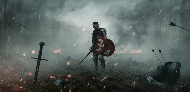 knight,fight,battle,battlefield,panoramic,moody,cinematic,war,man, Battlefield фото превью