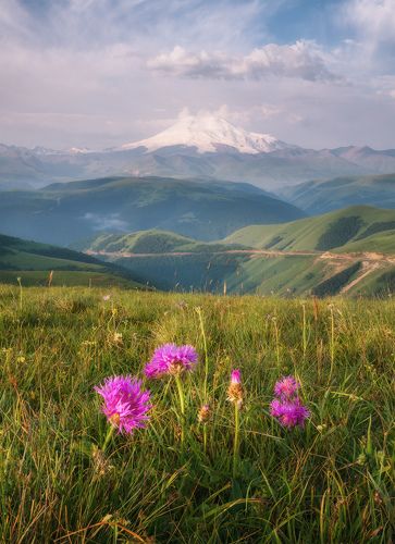 Утро в Приэльбрусье