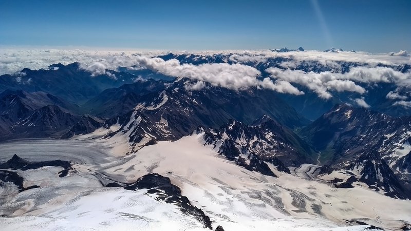 горы,восхождение,кавказ,облака, эльбрус касание небес... фото превью