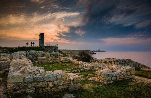 Херсонес.Закат.