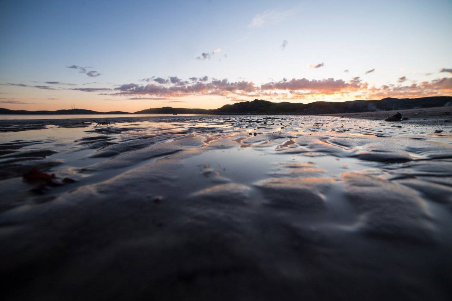 север, пейзаж, ночь, рассвет, море, териберка, солнце, Алёна Салтыкова