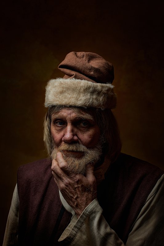 портрет, модель, арт, art ,model, popular Крестьянин фото превью