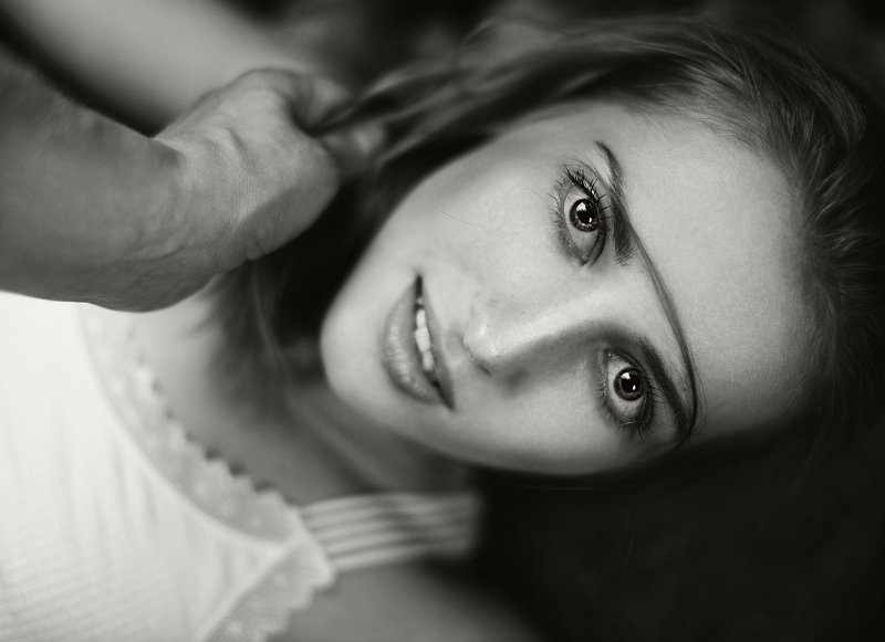 портрет, эмоции, взгляд, красивая, робко, нежно Лиза фото превью