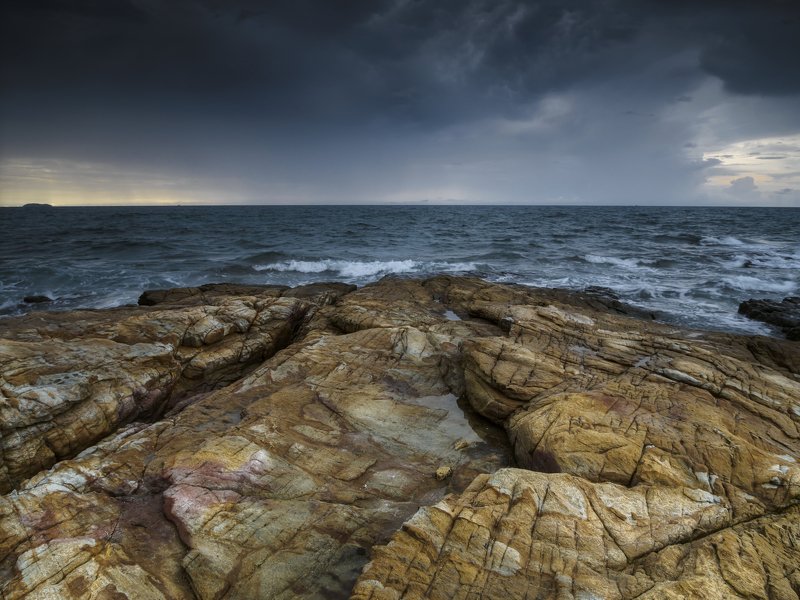 шторм над сиамским заливом. ко самет фото превью