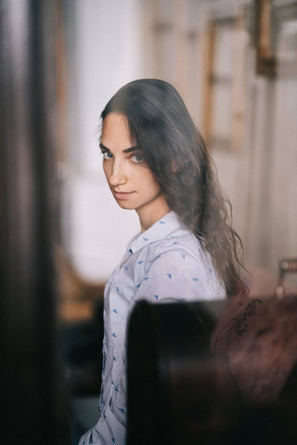 девушка, студия, портрет, Александр Зенкин