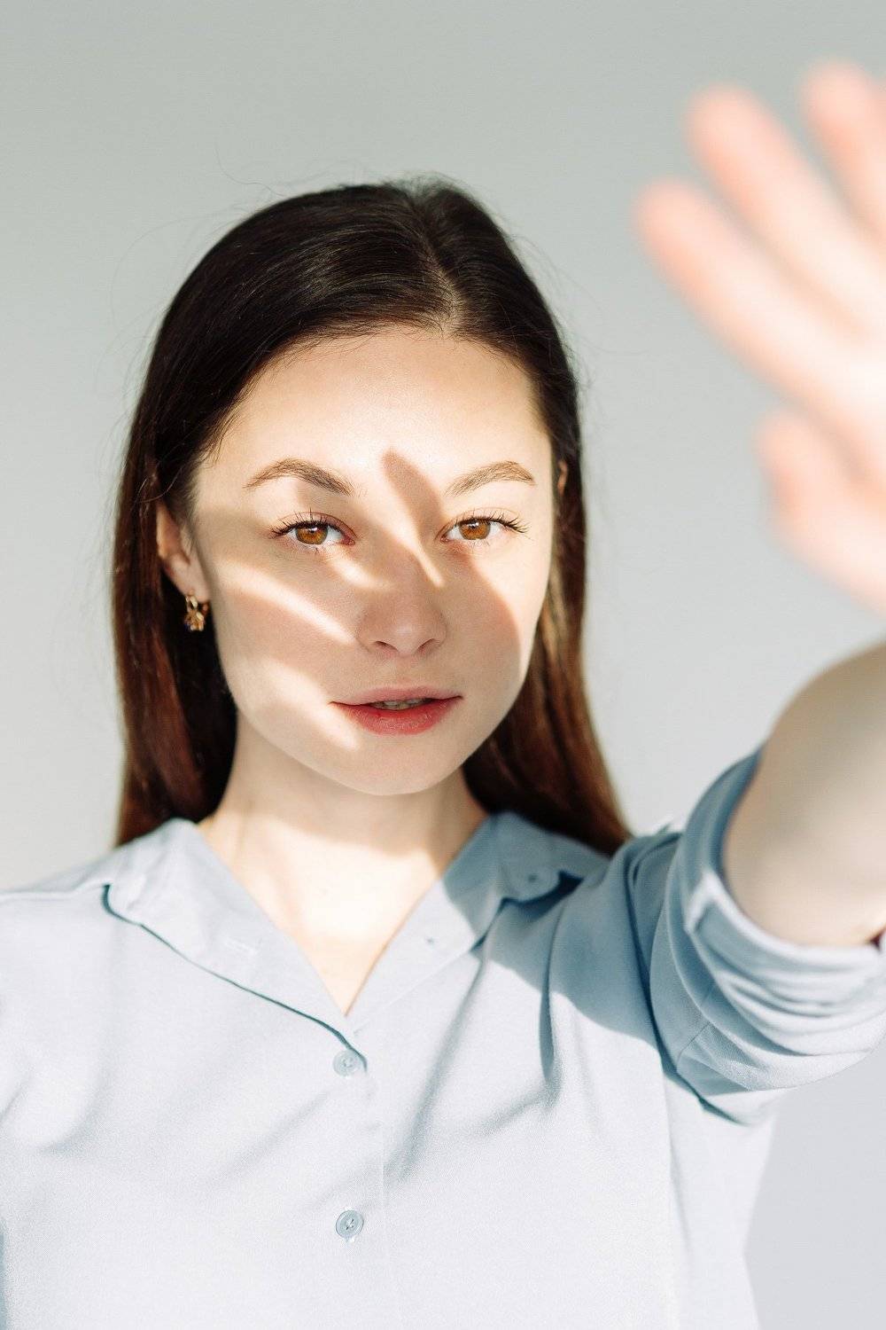 portrait, studio, model, russian girl, sun, Павел Возмищев